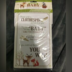 🦊Baby shower game